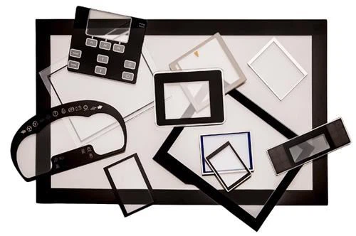 micro-wave glass panel