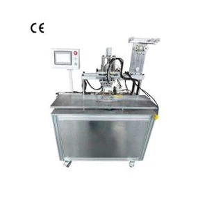 Mesin Pengelasan Tempat Ultrasonik Automatik Dua Kepala